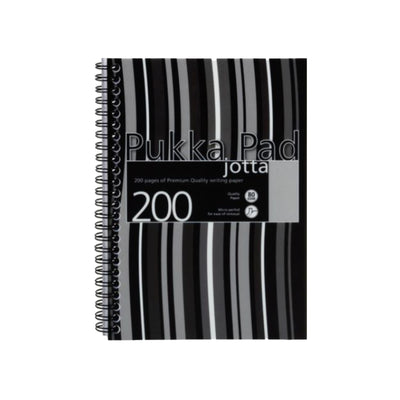 Pukka Pad Jotta Wirebound A5, line ruled, 80gsm, 200sheets/pad, Assorted Colors