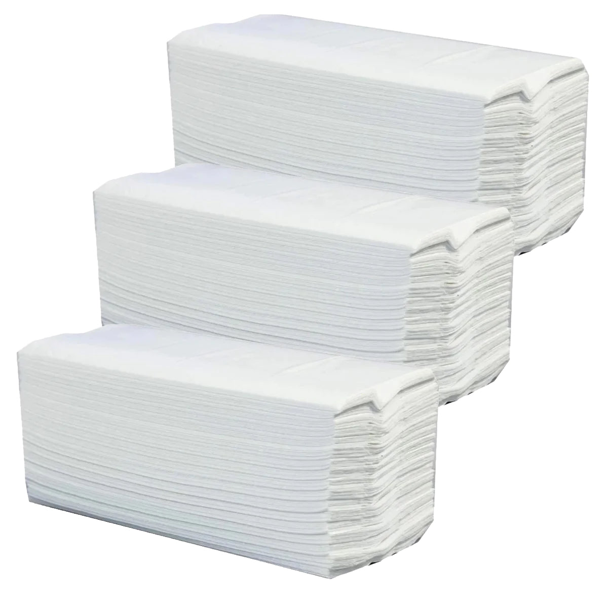 Sanita C-Fold Hand Towels 19 x 22 cm, 150 Sheets, 3/pack