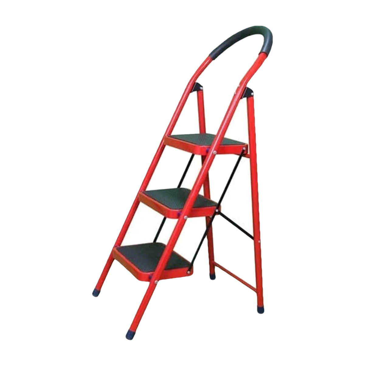 Household Steel Ladder, 3 steps, 68 cm