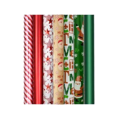 CHRISTMAS Gift Wrapping Paper, 43cm x 3m, Various Designs