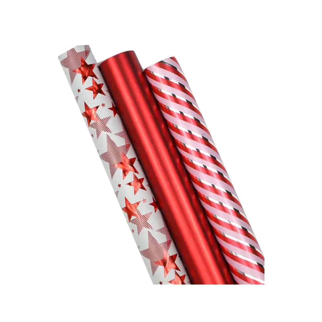 CHRISTMAS Gift Wrapping Paper, 43cm x 3m, Various Designs