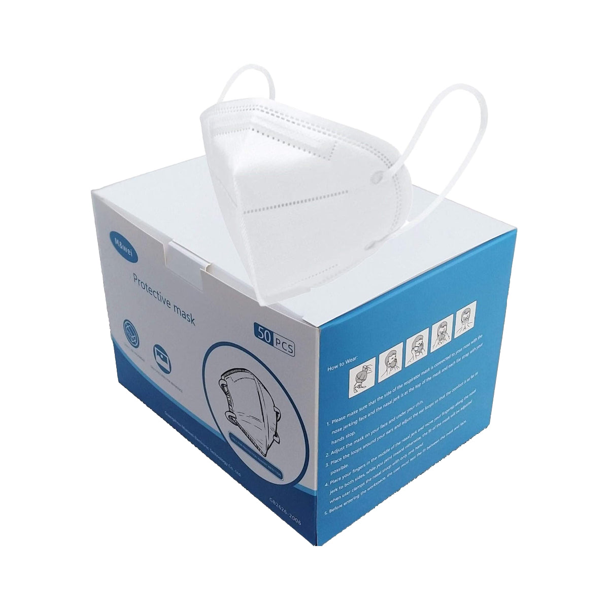 M&Wei Protective Face Mask