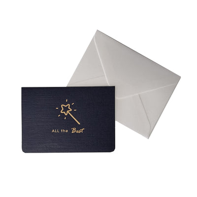 Medium Greeting Card with Envelope, 105 x 140mm, Various Subjects, per piece