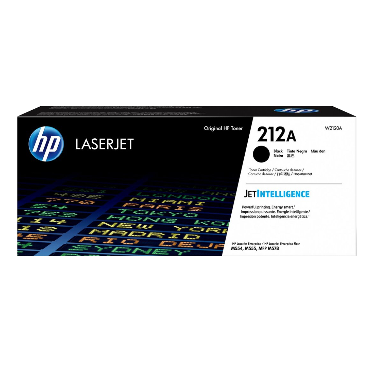 HP 212A Black Toner Cartridge - W2120A