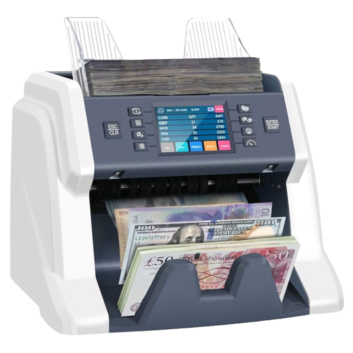 Ribao BC-55 Mixed Denomination Money Counting Machine