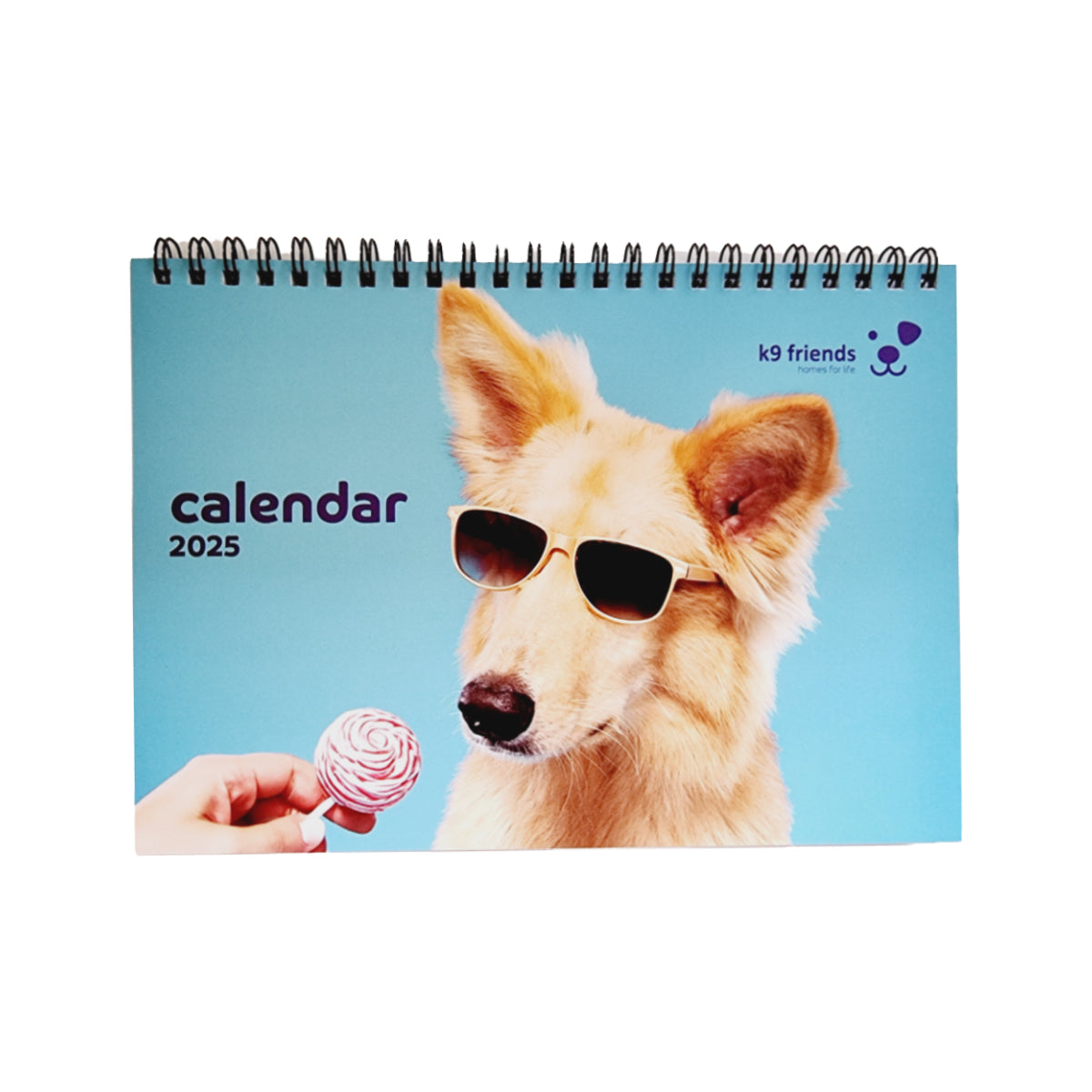 K9 Friends 2026, Desk Calendar, 21 x 15 cm