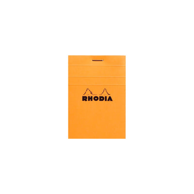 RHODIA Notepad, Graph Ruled, 80gsm, 80/pages, Orange, Assorted Sizes