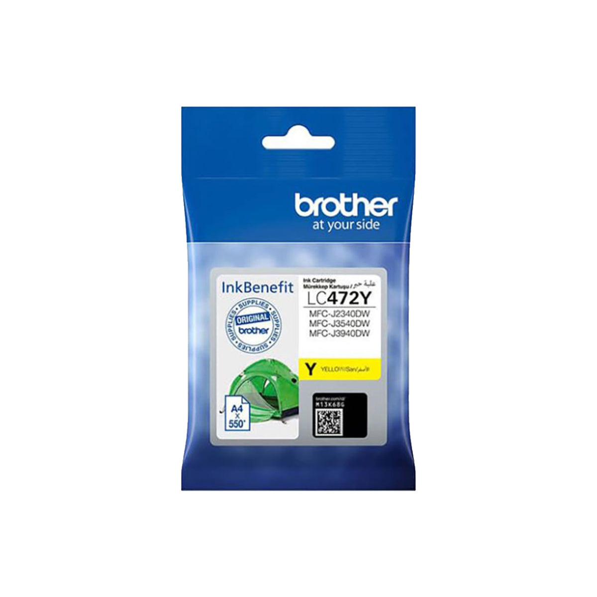Brother LC472Y Yellow Ink Cartridge