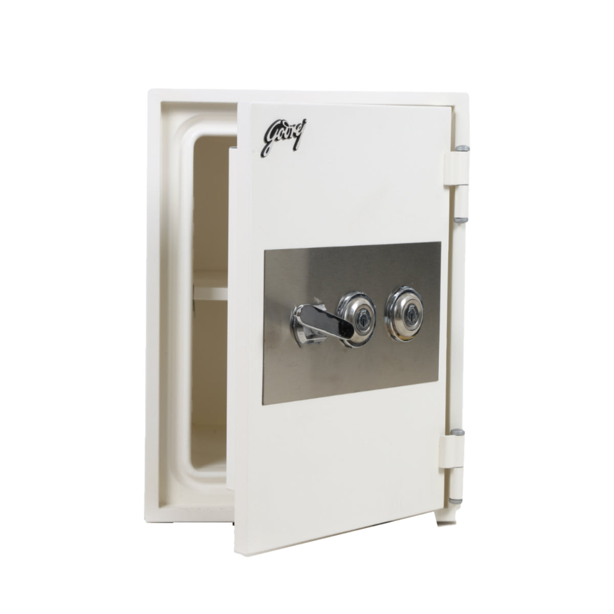 Godrej FR40 Fire Resistant Safe with 2 Key Lock, White