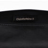 Clairefontaine Leather Round Pencil Case, Black