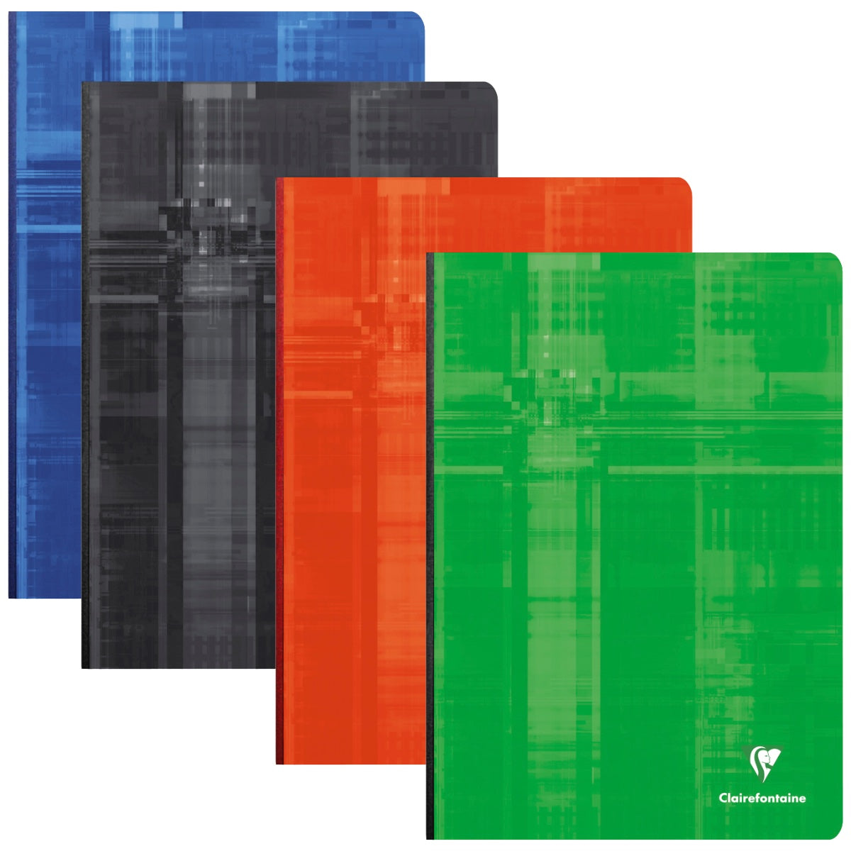 Clairefontaine Notebook A4, Clothbound, Graph Ruled, 90gsm, 192/pages, Assorted Colors