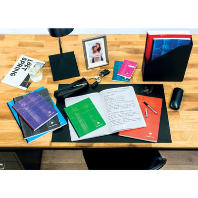 Clairefontaine Notebook A4, Clothbound, Graph Ruled, 90gsm, 192/pages, Assorted Colors