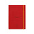 RHODIA Perpetual undated Diary A5, Soft PU Cover, 1Week/1Page, Red