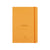 RHODIA Perpetual undated Diary A5, Soft PU Cover, 1Week/1Page, Orange