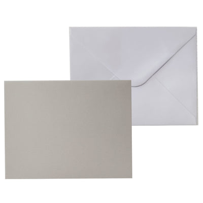 Colored Blank Folded Cards with Envelope, 14 x 11cm, Various Colors