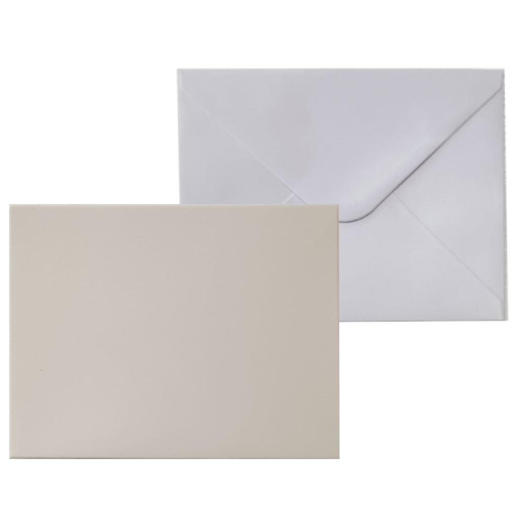 Colored Blank Folded Cards with Envelope, 14 x 11cm, Various Colors