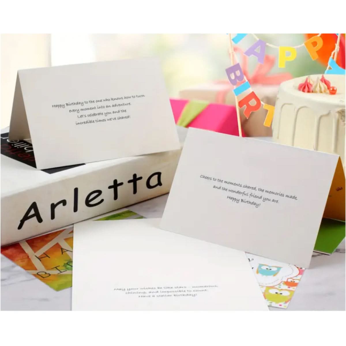 Happy Birthday Card with Envelope, 15 x 10cm, Assorted Designs