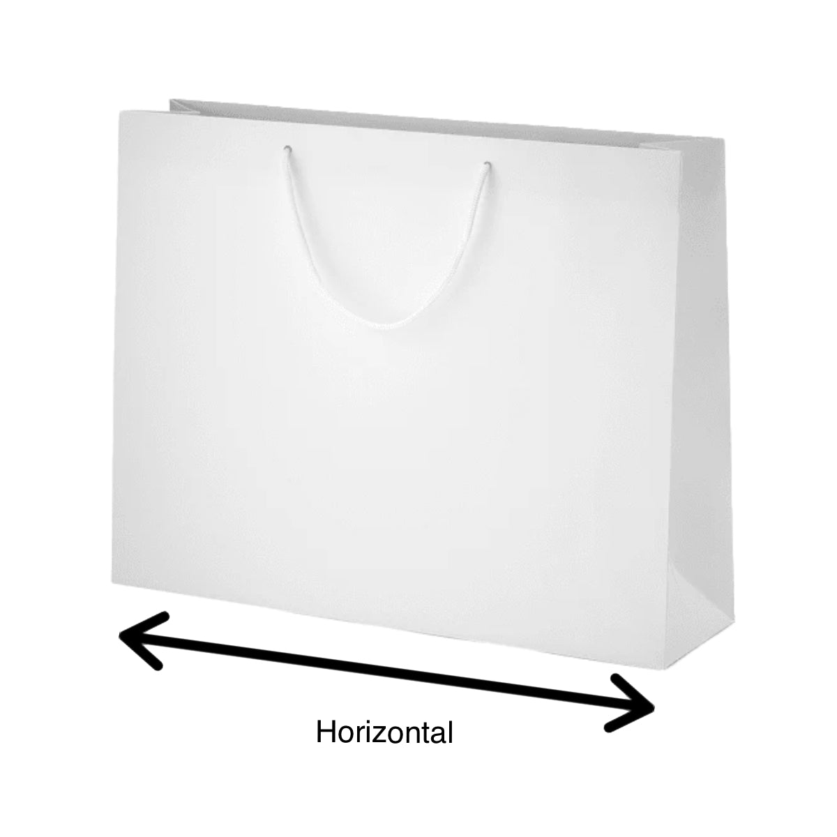 Paper Gift Bag, White