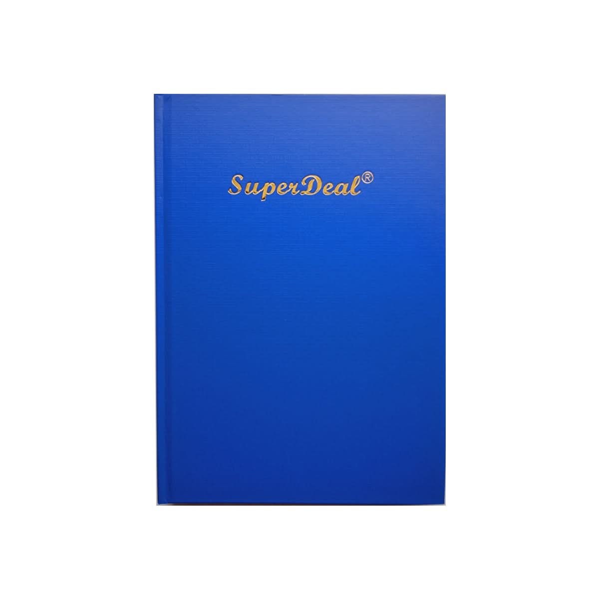 Super Deal Ruled Manuscript/Register Book A5 2QR, 148x210 mm, 96 sheets, Blue