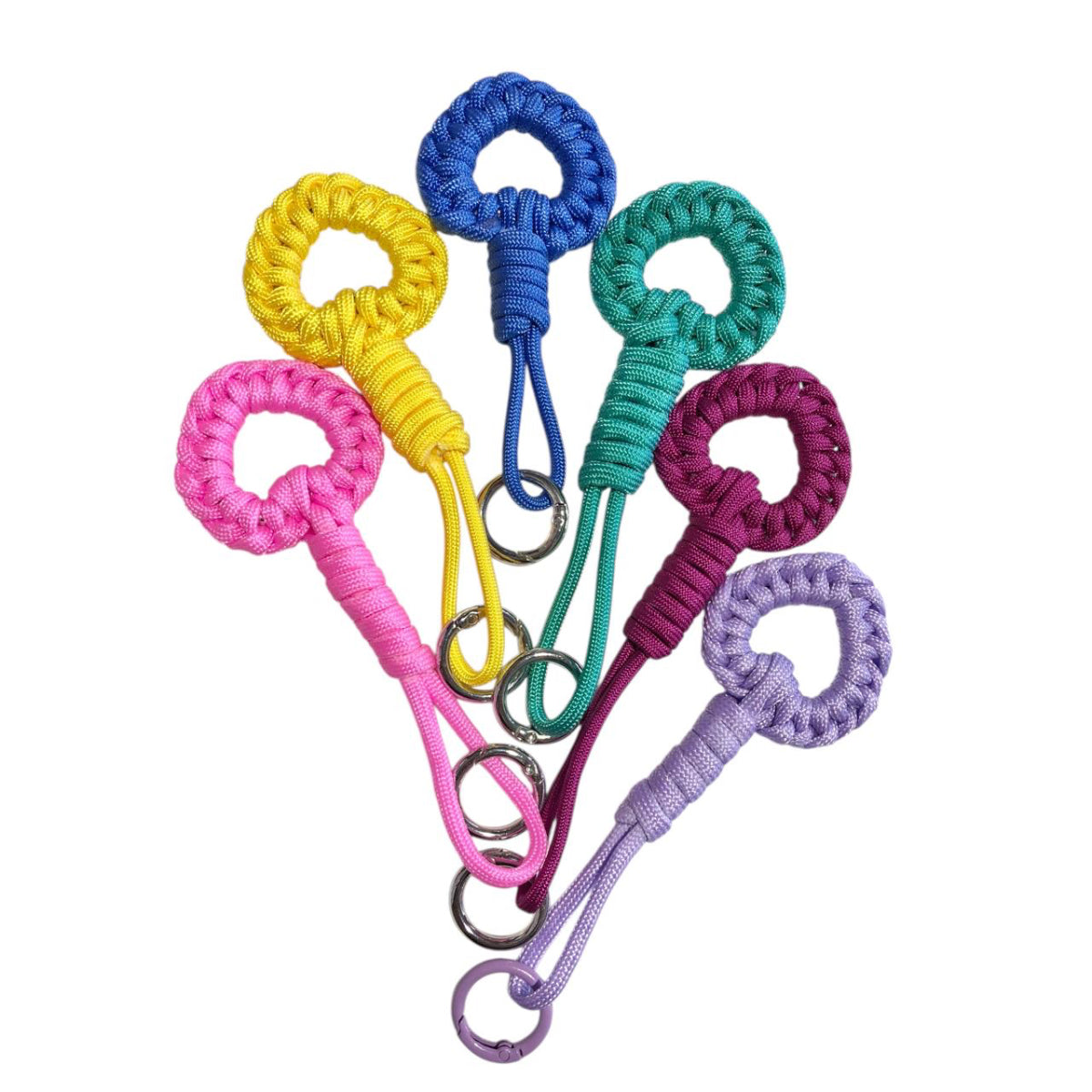 Keychain Heart-Shaped -  Handmade in the UAE, Various Colors