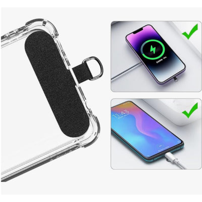 Cell Phone Wrist Strap in UAE Colors - Handmade in the UAE