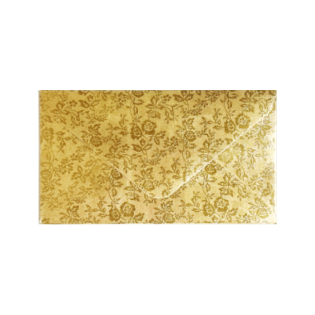 Shiny Metallic Money Envelope, 9 x 16cm, 5/pack, Various Colors