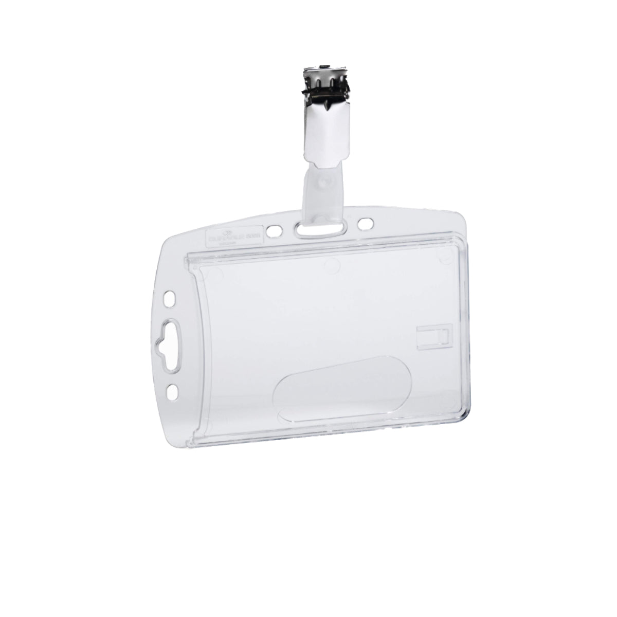 Durable Card Holder ENCLOSED with Clip Mono