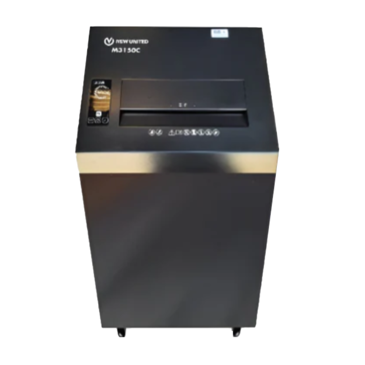New United M3150C Cross-Cut Shredder, Black