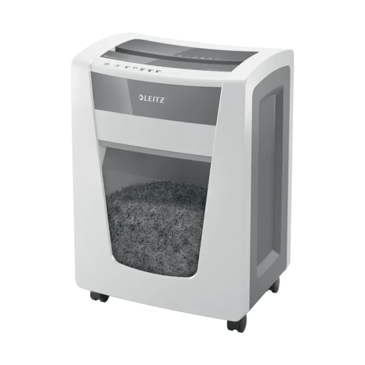 Leitz IQ Office Pro Micro Cut Shredder, White