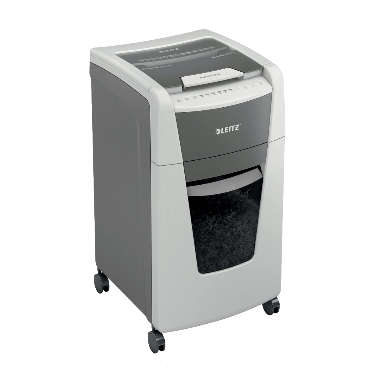 Leitz IQ Autofeed 8015 Office Cross Cut Shredder, White