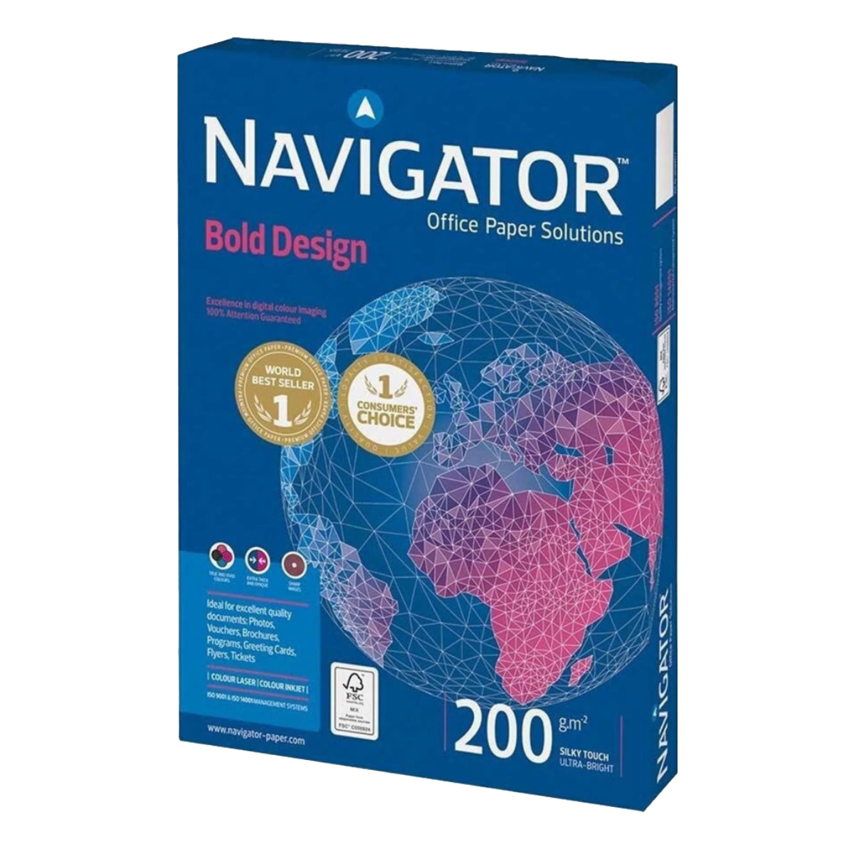 Navigator Paper A4, White