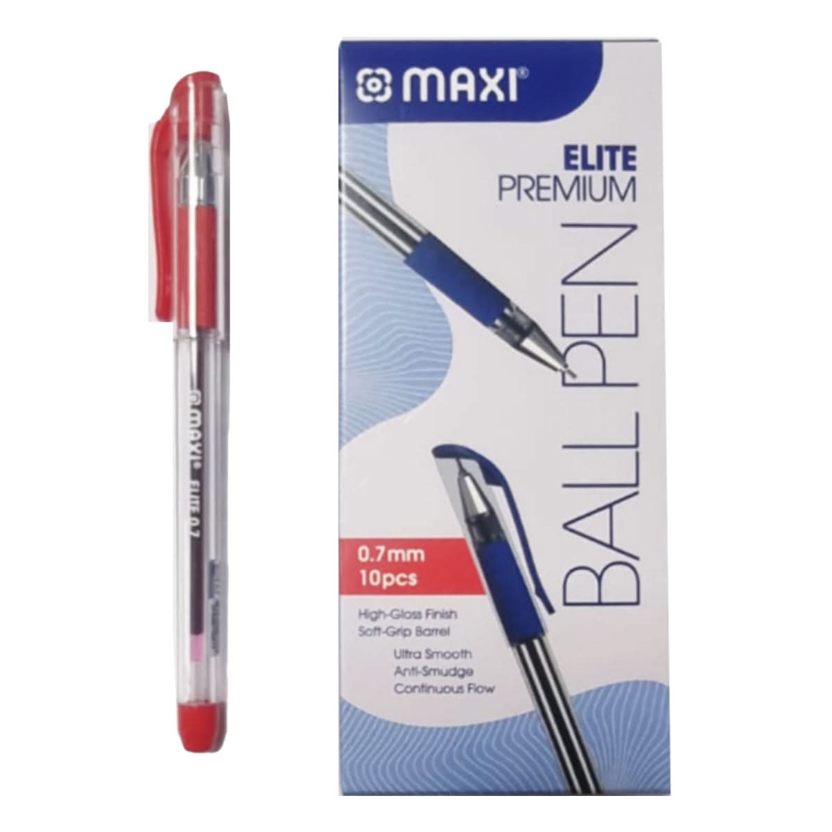 Maxi Elite Premium Ball Pen , 0.7mm, 10/box