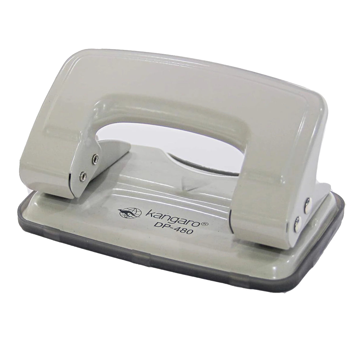 Kangaro 2 Hole Puncher DP-480, 12 Sheets Capacity, Assorted Colors