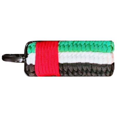 Keychain with UAE Flag - Handmade in the UAE