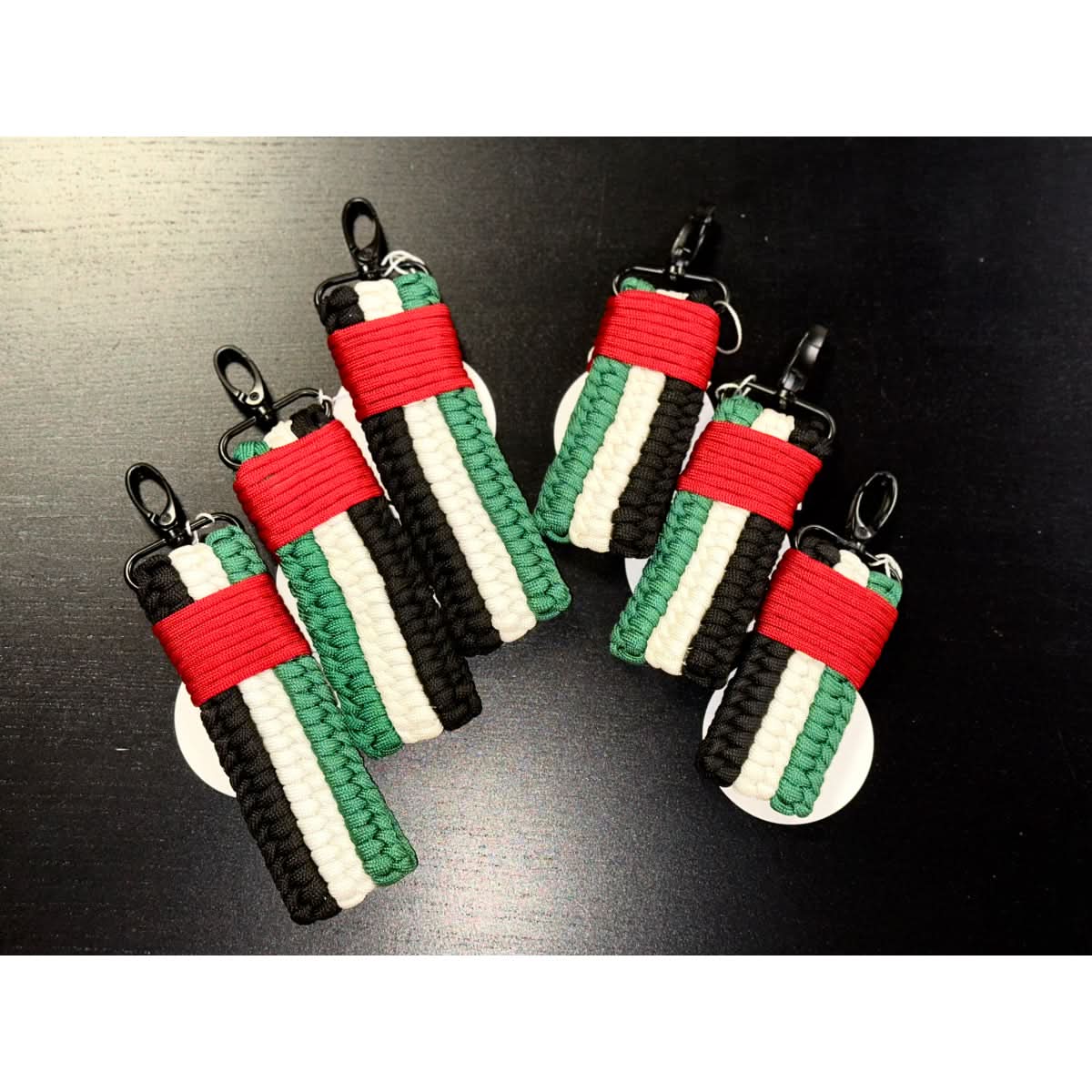 Keychain with UAE Flag - Handmade in the UAE