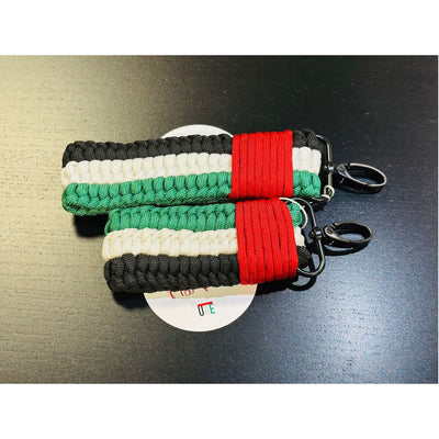 Keychain with UAE Flag - Handmade in the UAE