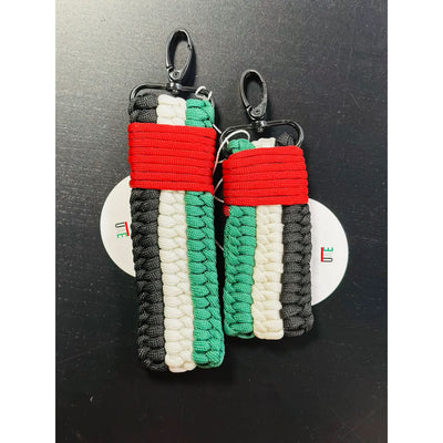 Keychain with UAE Flag - Handmade in the UAE