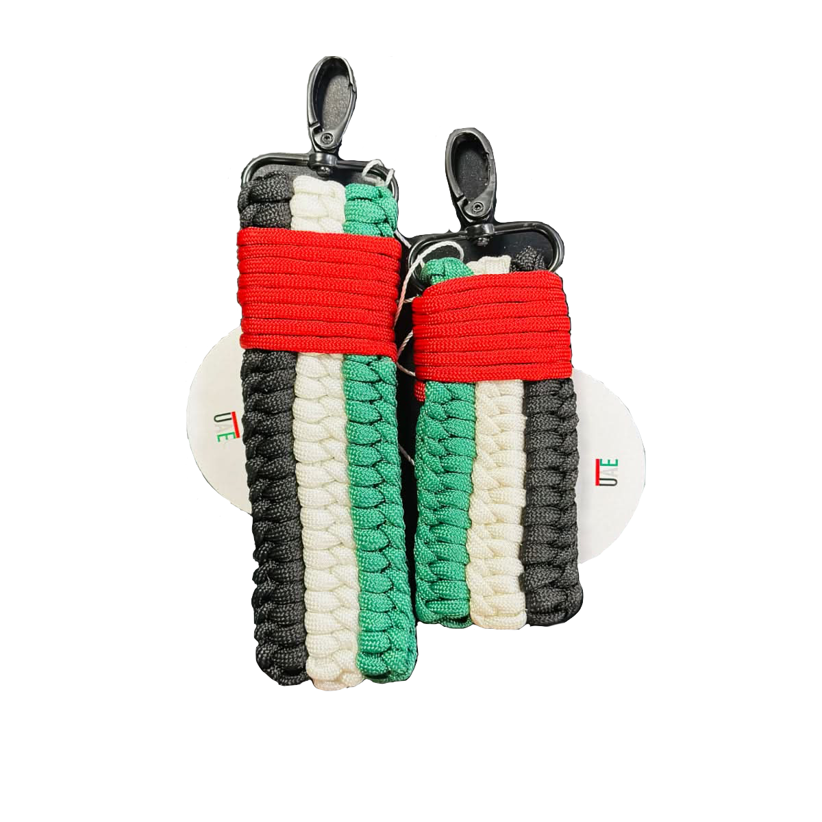 Keychain with UAE Flag - Handmade in the UAE