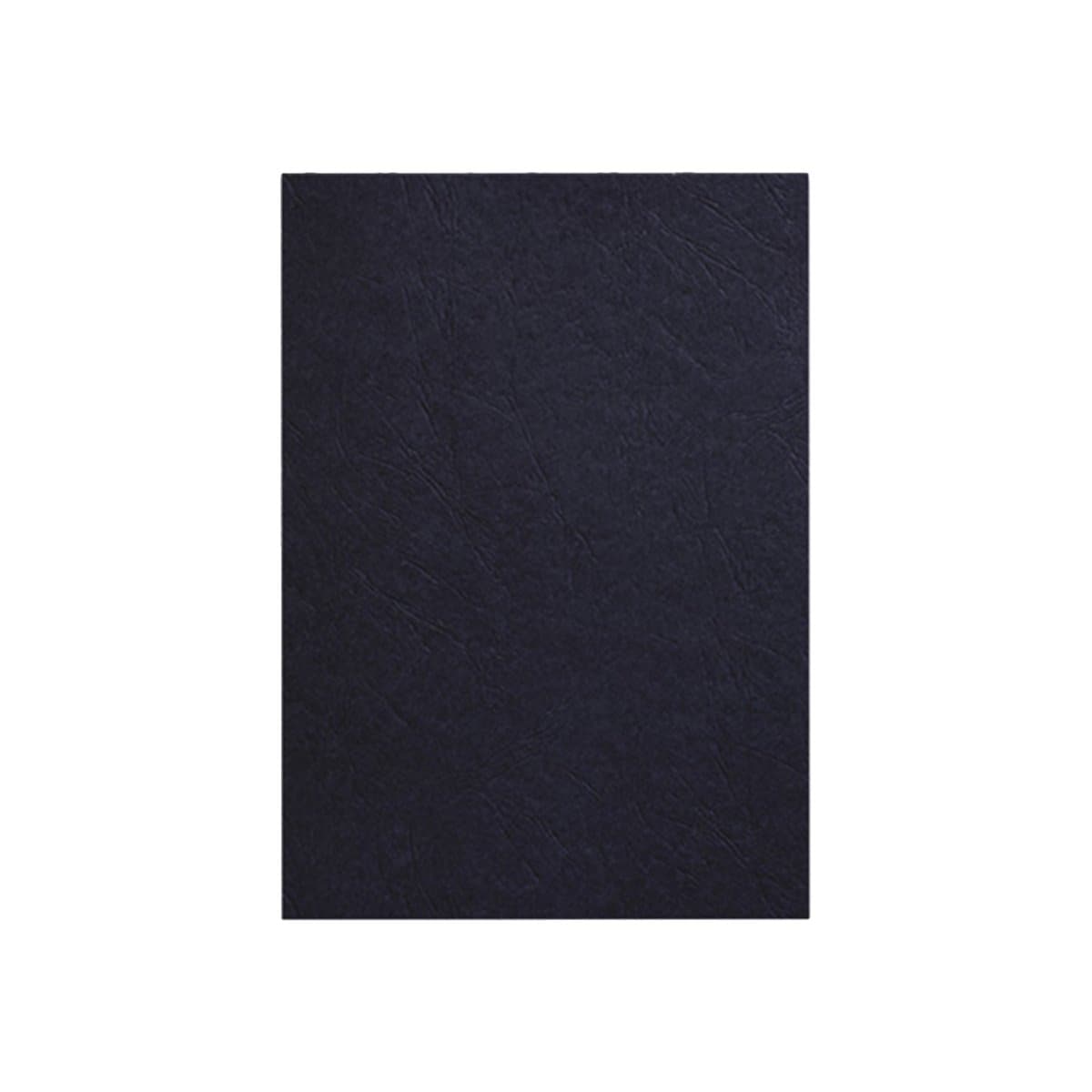 Deluxe Embossed Leather Board Binding Cover, 100/pack, Black