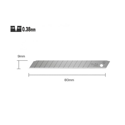 OLFA Spare Blade ASB-10, 9x80mm, 10/tube