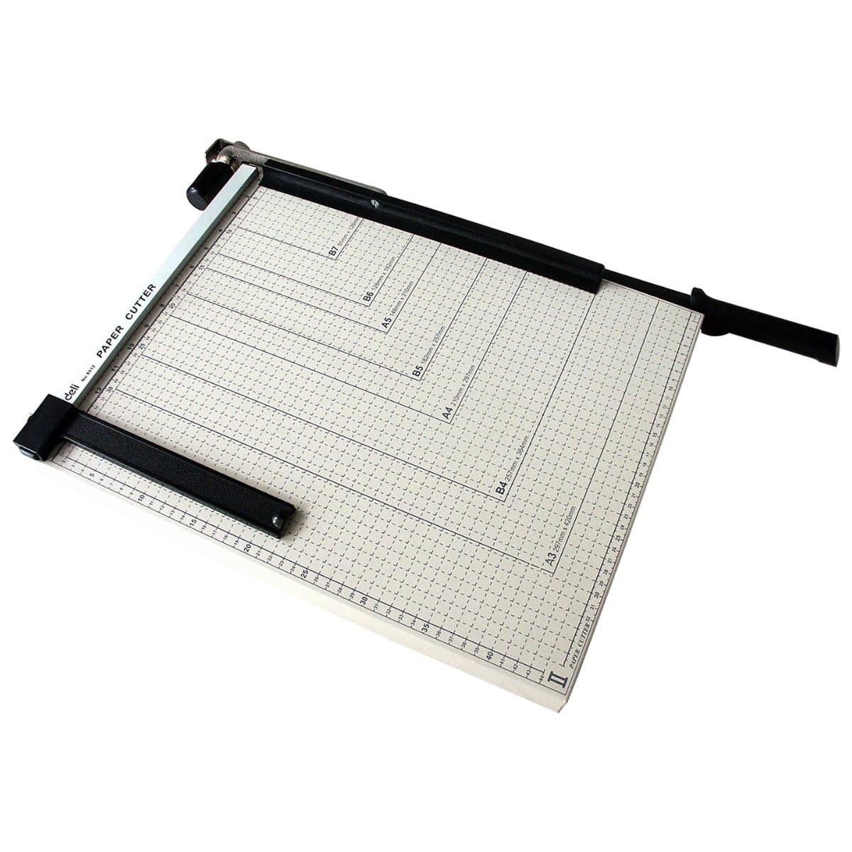 deli 8012 Paper Cutter with Steel Base A3, 460 x 380 mm