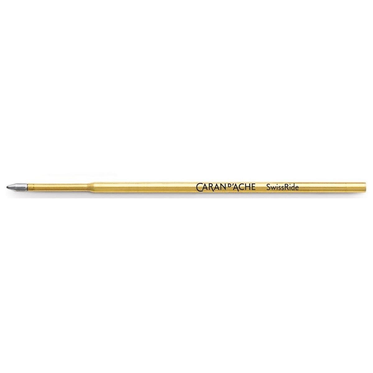 CARAN d'ACHE SWISSRIDE Ballpoint Pen Refill Cartridge, Medium 0.25mm, Black