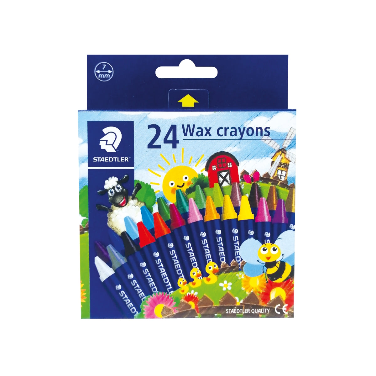 Staedtler Wax Crayons, 24/pack