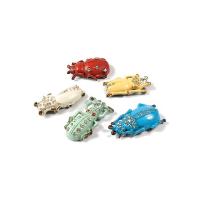 Trendform Vintage Magnets GLITZY BEETLES, Set of 5