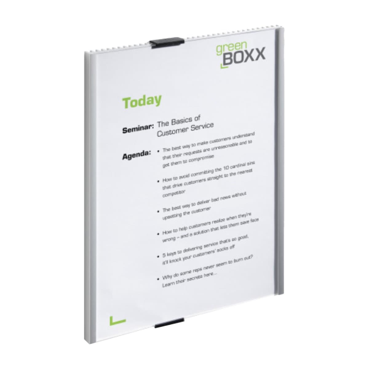 Durable INFO SIGN A4, 210 x 297 mm, Silver