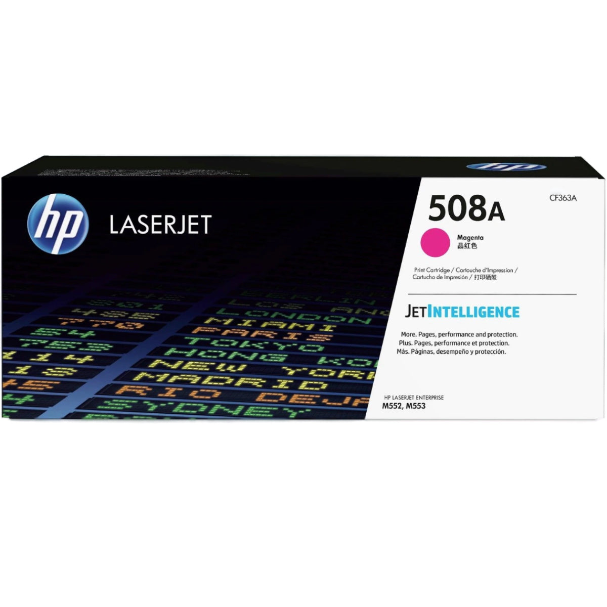 HP 508A Magenta Toner Cartridge - CF363A