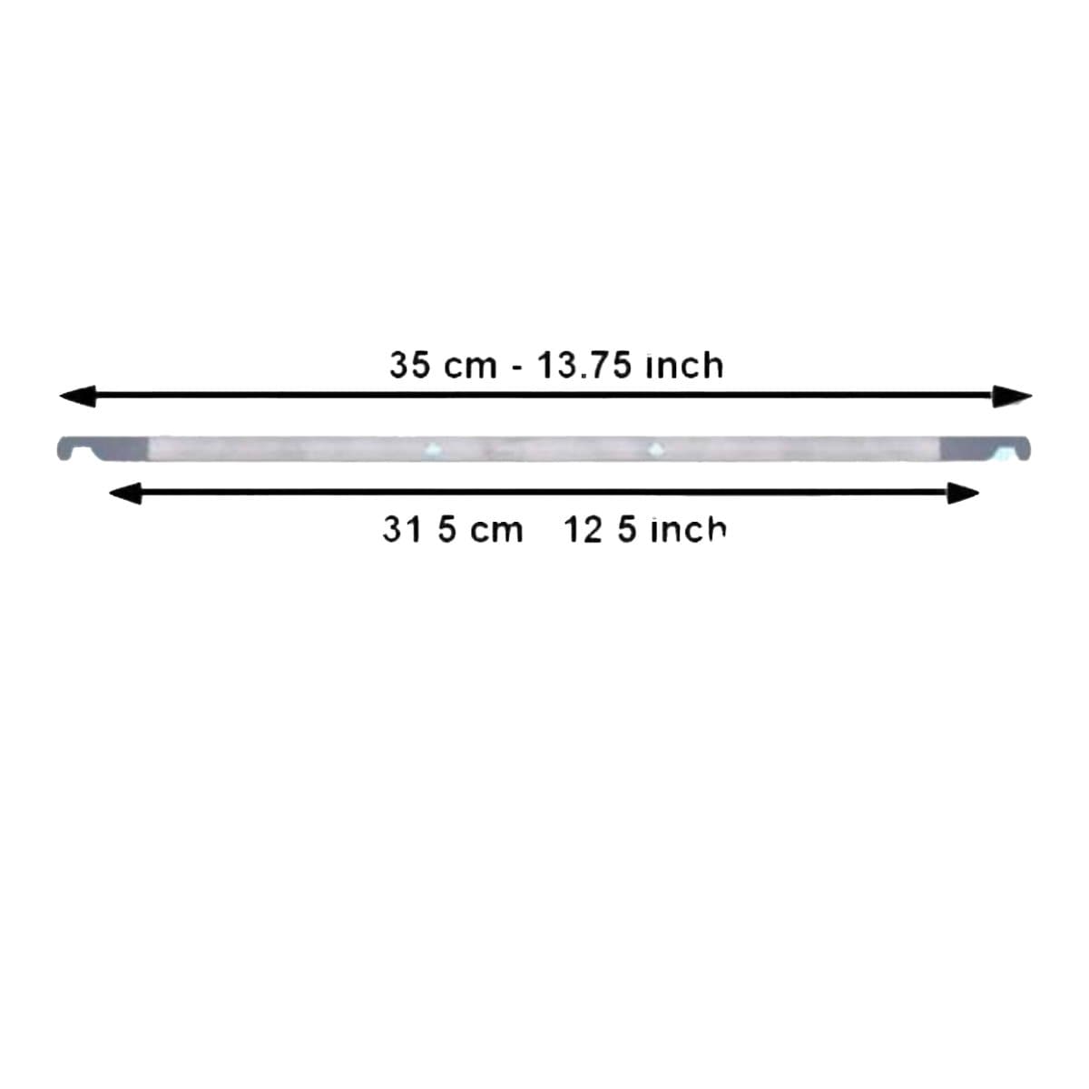 Durable Suspension Rails for A4 Clear View, Document Folder and Organizer, 25/pack