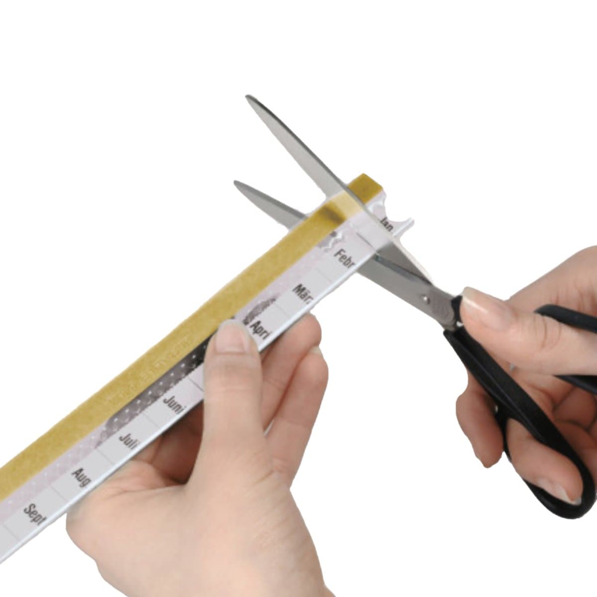 Durable TABFIX Self-Adhesive Index Tabs with blank and pre-printed inserts, 200 x 10mm, 5/pack