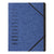 Pagna Manila Folder A4, 7 tabs, with elastic fastener, Blue/Black