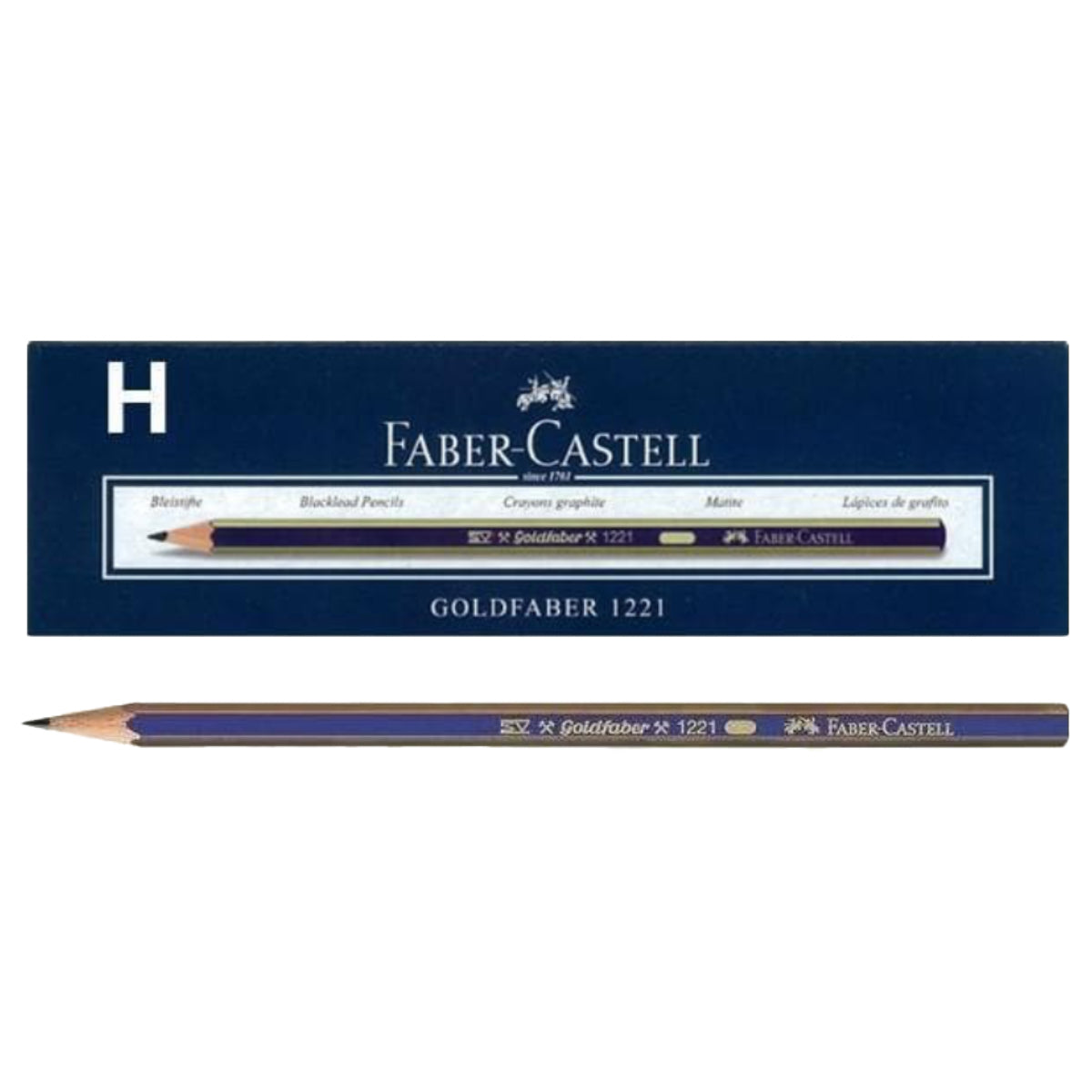 Faber Castell Graphite pencil GOLDFABER 1221, H